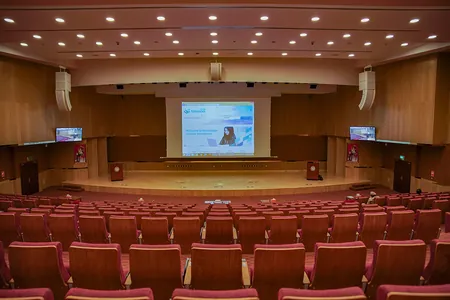 The main auditorium of the Military Technological College
